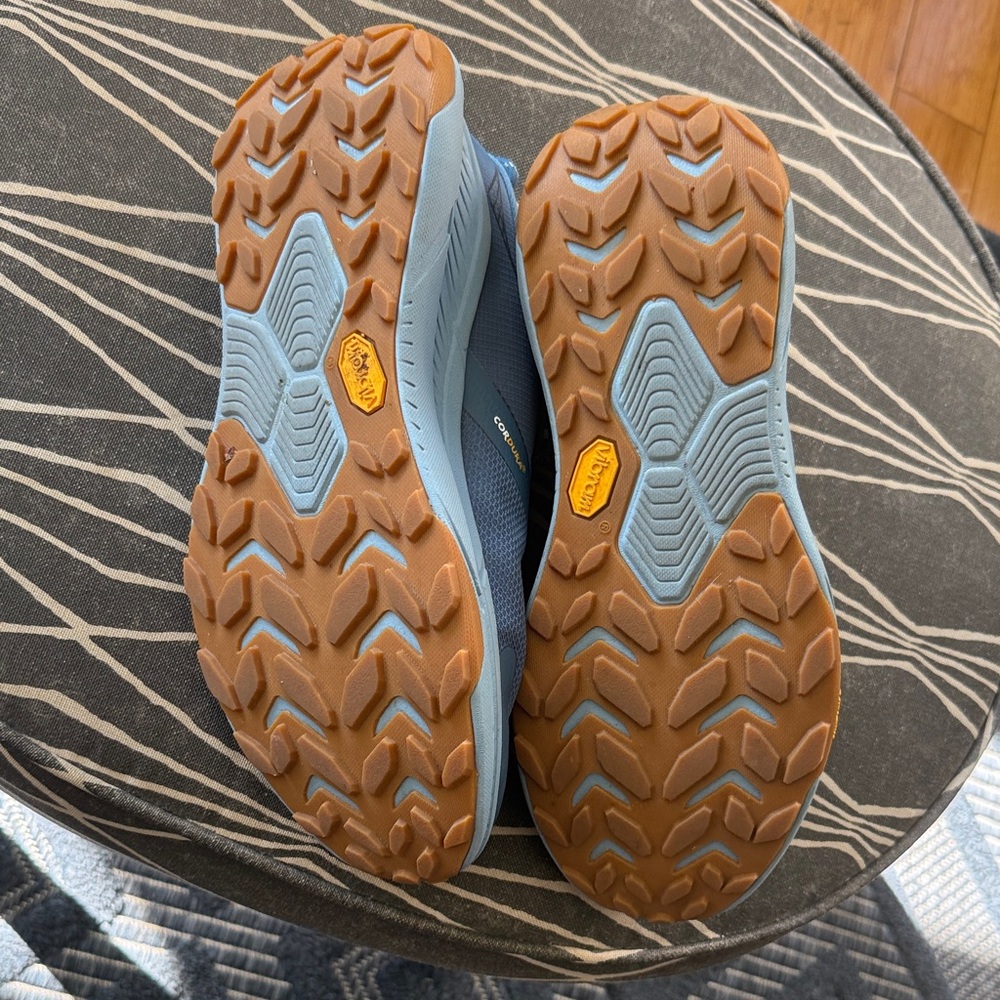 Hoka Slate Blue Sneakers w/ Bungee Laces -  9.5 - Picture 5 of 6